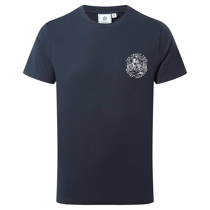 Whitby Mens 100% Cotton Supersoft T-Shirt - Dark Indigo