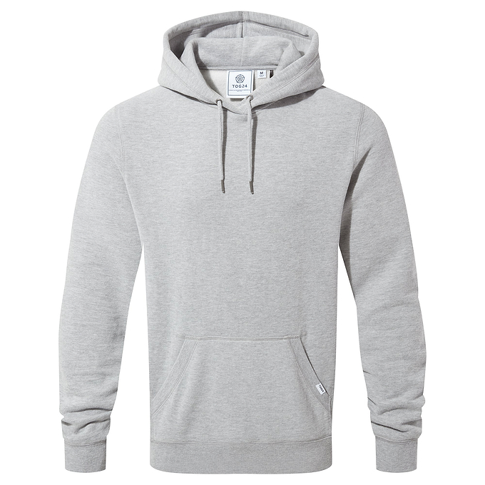 Wyke Mens Hoody - Mid Grey Marl