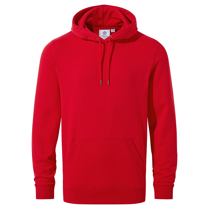 Wyke Mens Hoody - Jalapeno Red