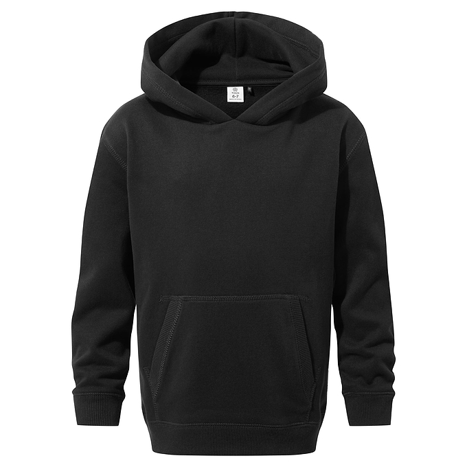 Wyke Kids Hoody - Black