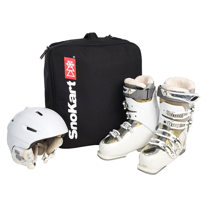 SnoKart Boot & Helmet Bag - Black
