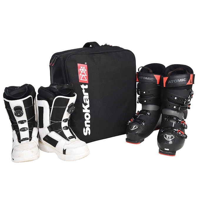 SnoKart Boot & Helmet Bag - Black