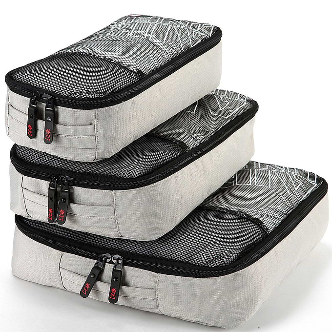 SnoKart Airliner Packing Cubes - Grey