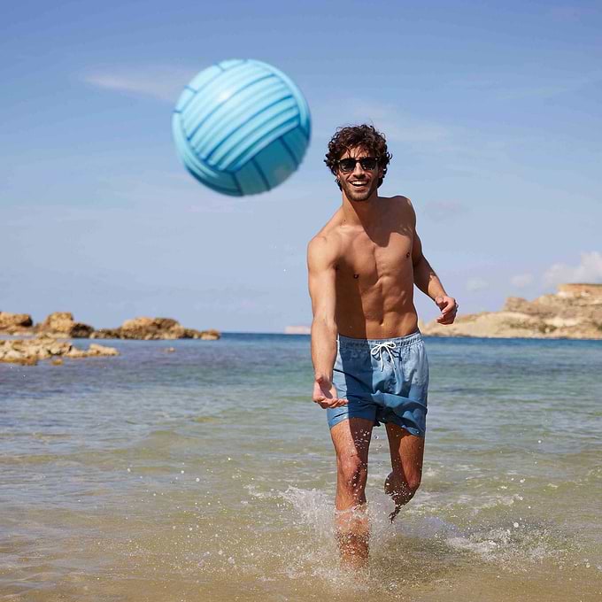 Adler Mens Swimshorts - Pale Blue