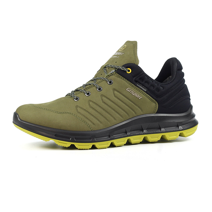 Grisport Motion Waterproof Walking Shoe - Olive