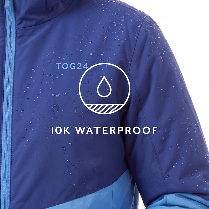 Corvara Womens Waterproof Insulated Ski Jacket - Cobalt Blue