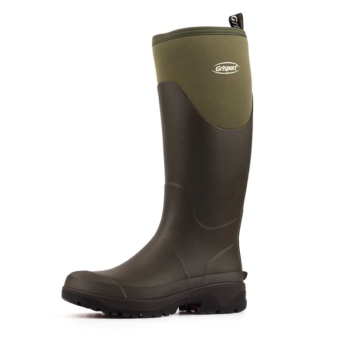 Grisport Mudmaster Premium Unisex Neoprene Wellington - Green