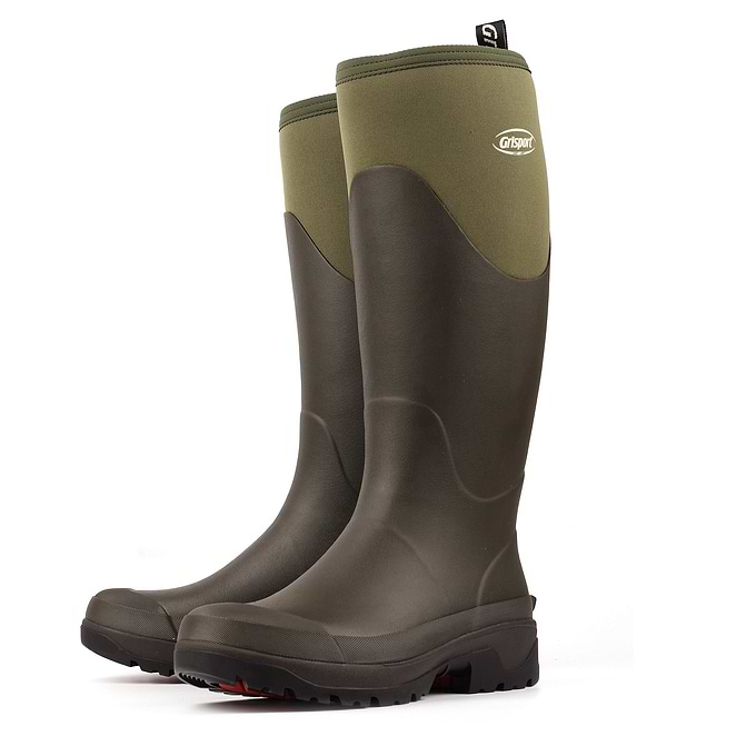 Grisport Mudmaster Premium Unisex Neoprene Wellington - Green