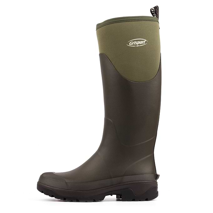 Grisport Mudmaster Premium Unisex Neoprene Wellington - Green