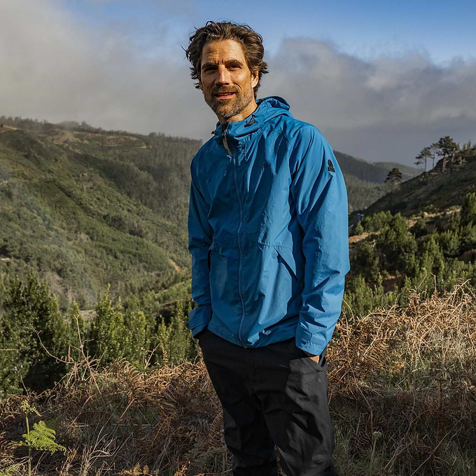Brigsteer Mens Waterproof Jacket - Peacock Blue