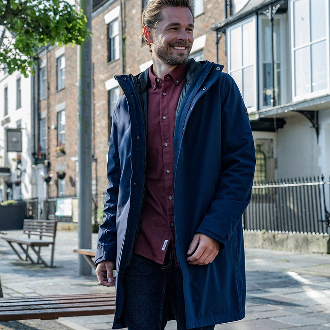Haydon Mens Waterproof 3in1 Jacket - Dark Marine