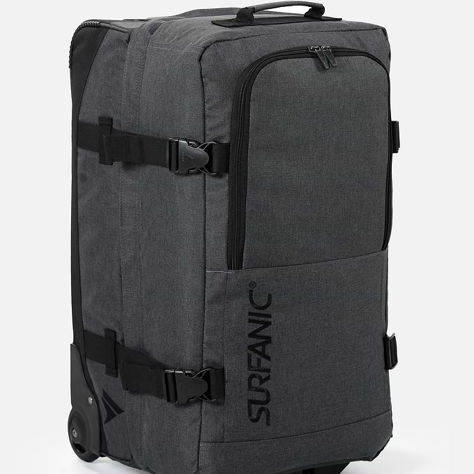 Surfanic Maxim 2.0 70L Roller Bag - Grey Marl