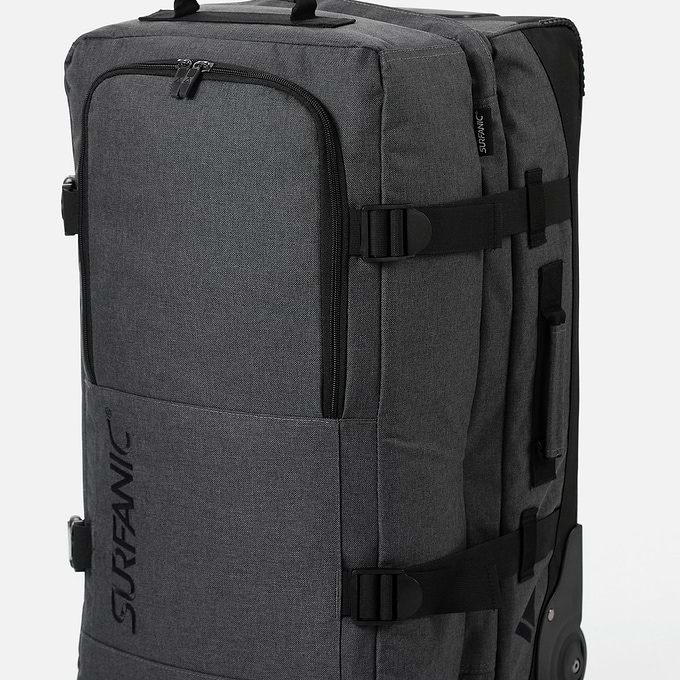 Surfanic Maxim 2.0 70L Roller Bag - Grey Marl