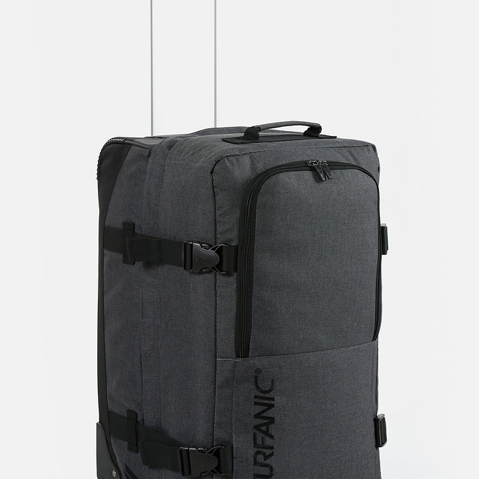 Surfanic Maxim 2.0 70L Roller Bag - Grey Marl