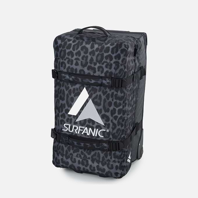 Surfanic Maxim 3.0 100L Roller Bag - Jet Black
