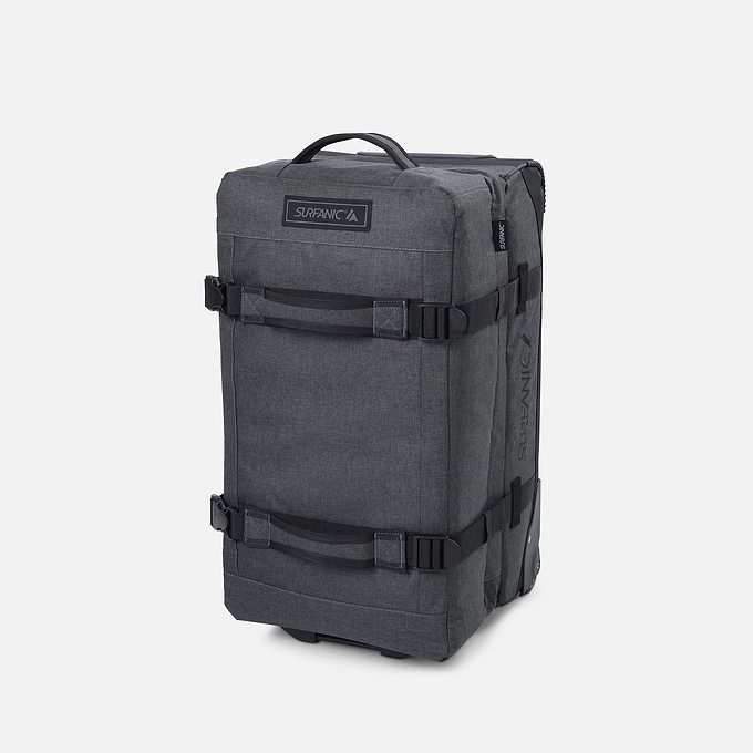 Surfanic Maxim 3.0 70L Roller Bag - Grey Marl