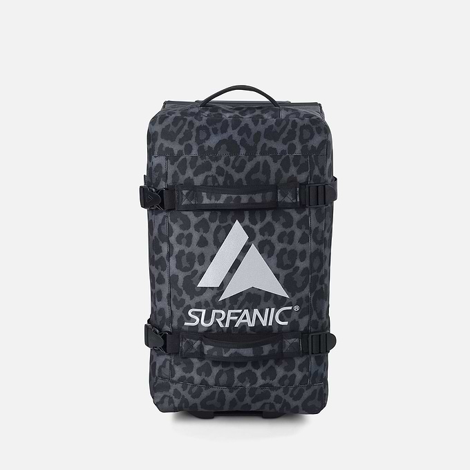 Surfanic Maxim 3.0 70L Roller Bag - Jet Black