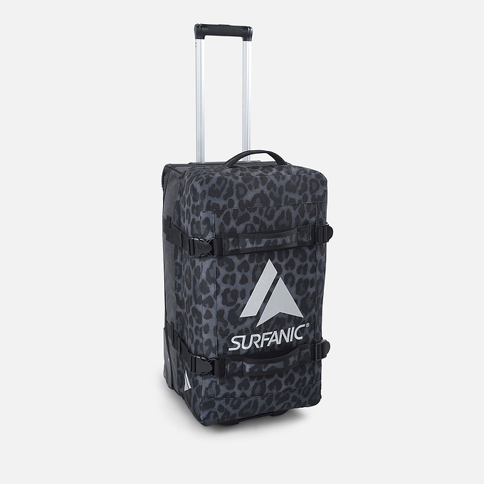 Surfanic Maxim 3.0 70L Roller Bag - Jet Black
