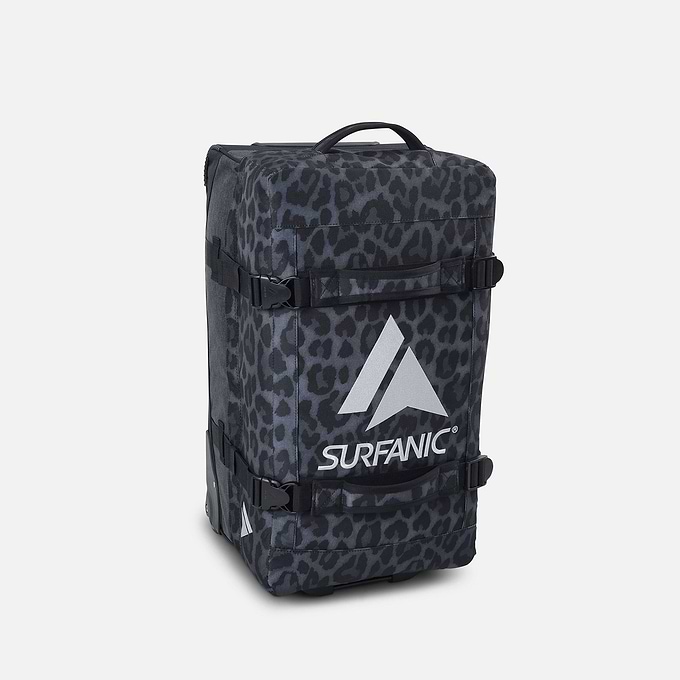 Surfanic Maxim 3.0 70L Roller Bag - Jet Black
