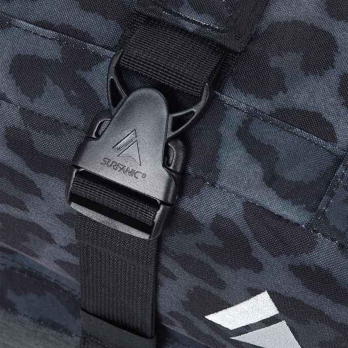 Surfanic Maxim 3.0 70L Roller Bag - Jet Black
