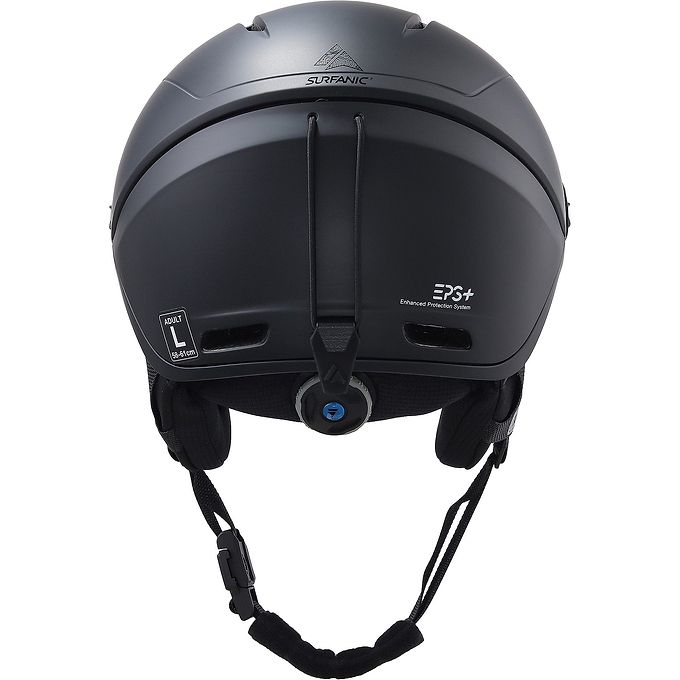 Surfanic Halo Visor Helmet - Jet Black