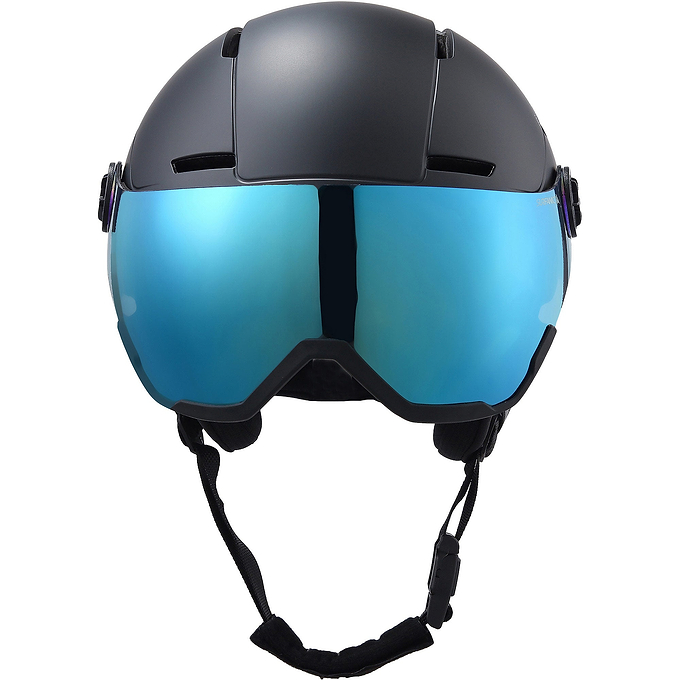 Surfanic Halo Visor Helmet - Jet Black