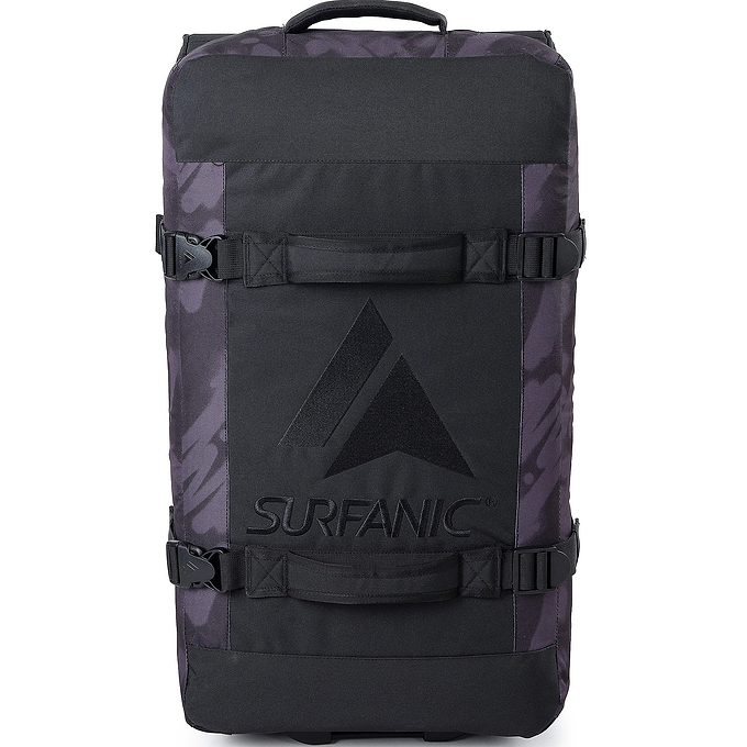 Surfanic Maxim 3.0 70L Roller Bag - Black Vandal