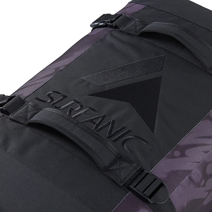 Surfanic Maxim 3.0 70L Roller Bag - Black Vandal