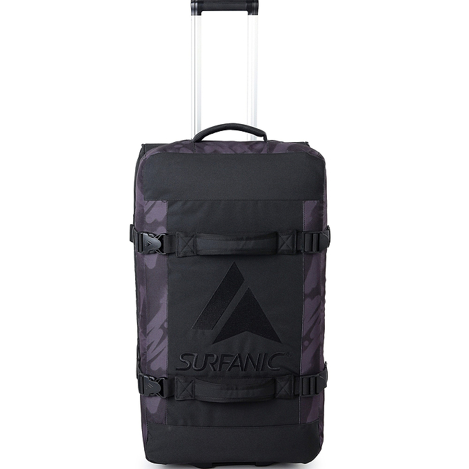 Surfanic Maxim 3.0 70L Roller Bag - Black Vandal