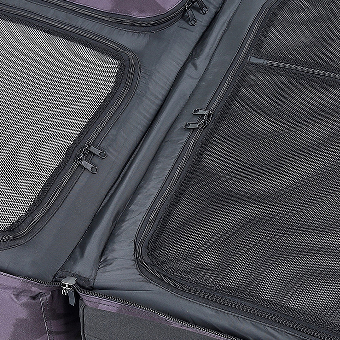 Surfanic Maxim 3.0 120L Roller Bag - Black Vandal
