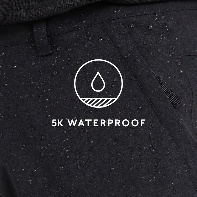 Silsden Mens Waterproof Trousers Regular - Black