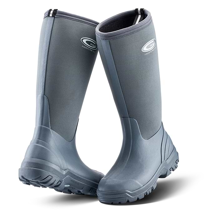Grubs Boots Frostline Classic Wellies Womens - Stormy Grey
