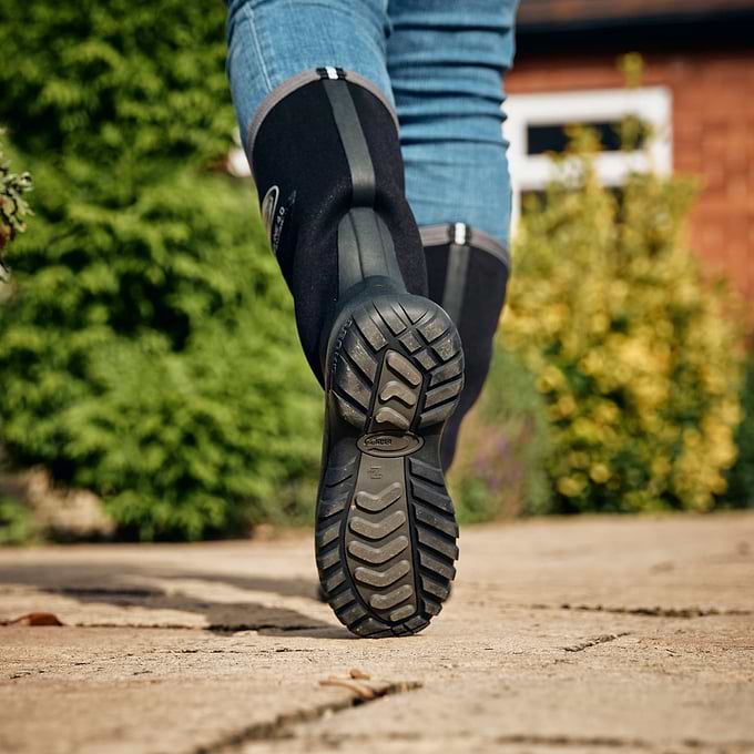 Grubs Boots Tideline Wellies Unisex - Black