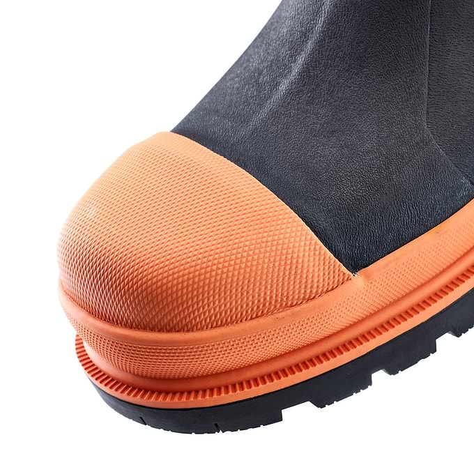 Grubs Boots Ceramic Driver Safety Mid Height Wellington Mens - Orange