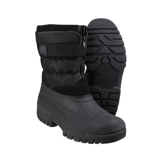 Cotswold Chase Womens Winter Boots - Black