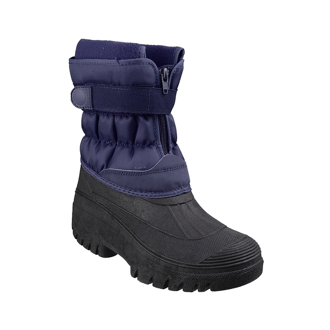 Cotswold Chase Mens Winter Boots - Navy
