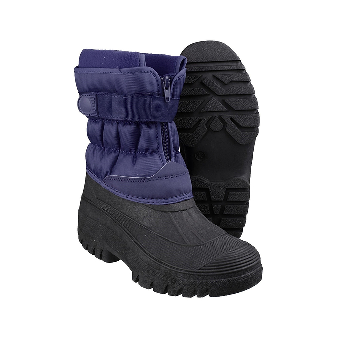 Cotswold Chase Mens Winter Boots - Navy