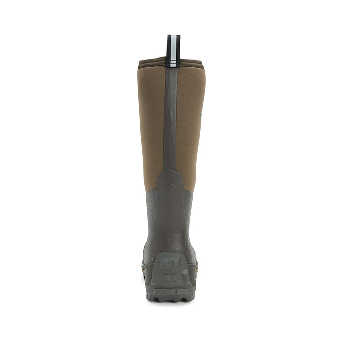 Muck Boots Wetland Hi Patterned Unisex Wellington - Bark