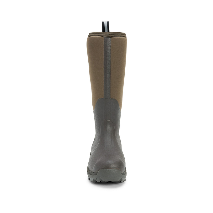Muck Boots Wetland Hi Patterned Unisex Wellington - Bark