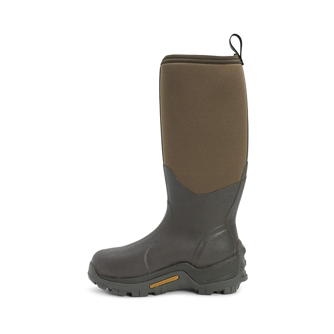 Muck Boots Wetland Hi Patterned Unisex Wellington - Bark