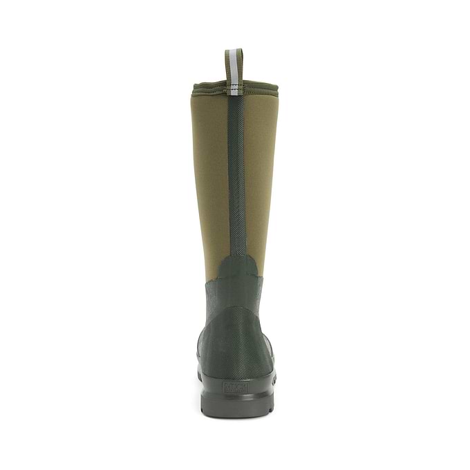 Muck Boots Chore Classic Hi Patterned Unisex Wellington - Moss
