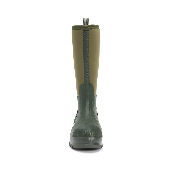 Muck Boots Chore Classic Hi Patterned Unisex Wellington - Moss