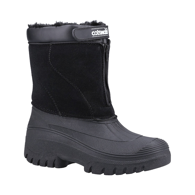 Cotswold Venture Unisex Waterproof Winter Boot - Black