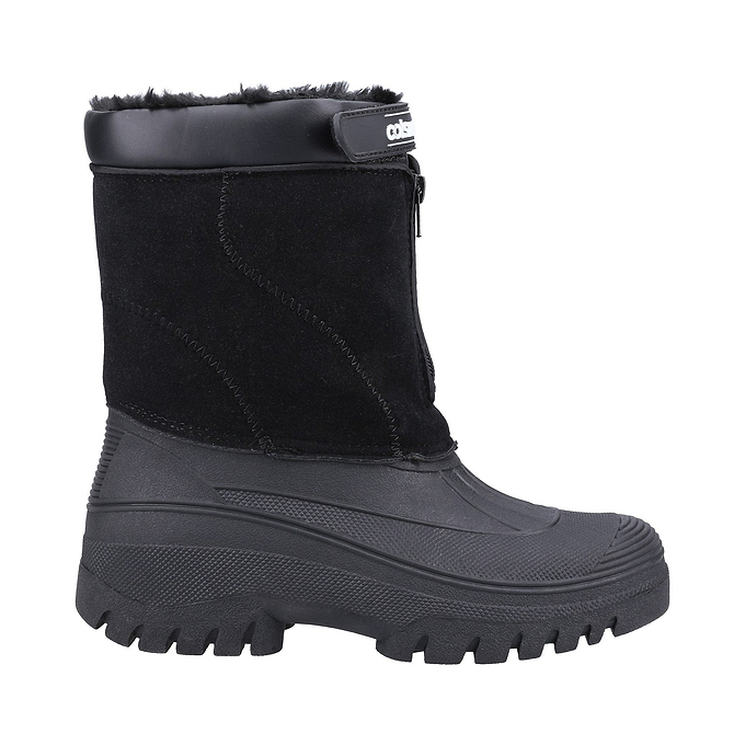 Cotswold Venture Unisex Waterproof Winter Boot - Black