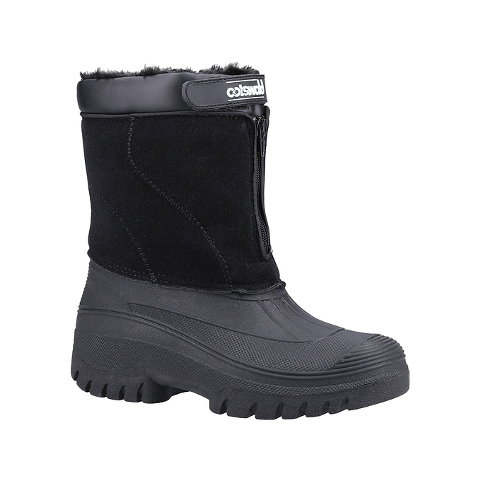 Cotswold Venture Unisex Waterproof Winter Boot - Black
