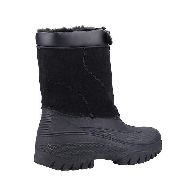 Cotswold Venture Unisex Waterproof Winter Boot - Black