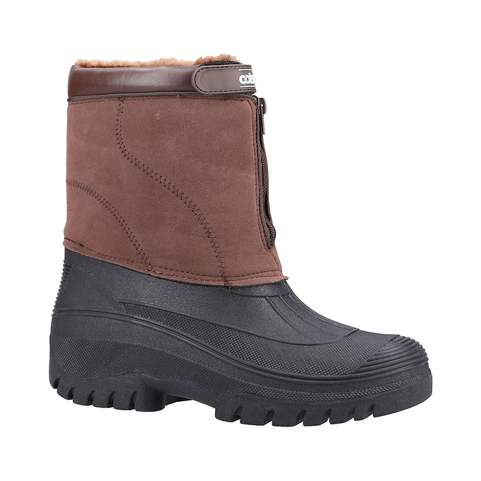 Cotswold Venture Unisex Waterproof Winter Boot - Brown