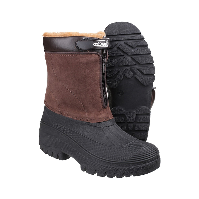 Cotswold Venture Unisex Waterproof Winter Boot - Brown