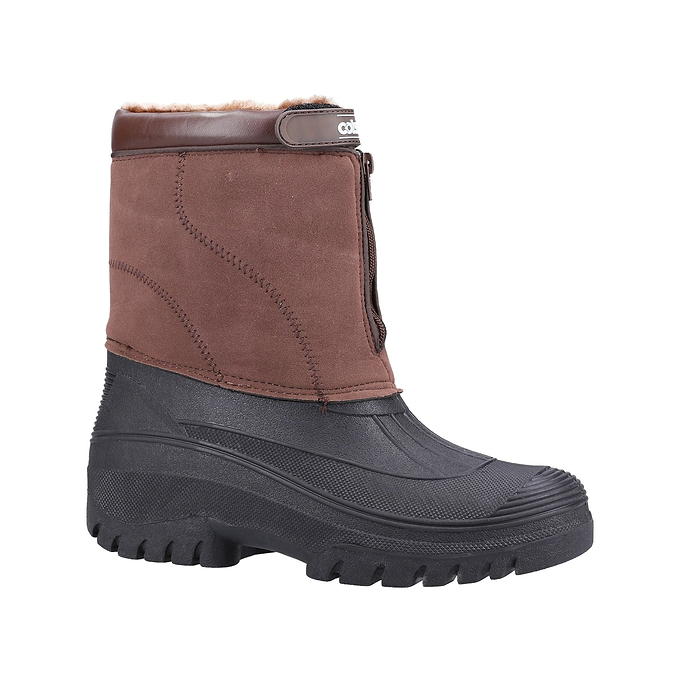 Cotswold Venture Unisex Waterproof Winter Boot - Brown