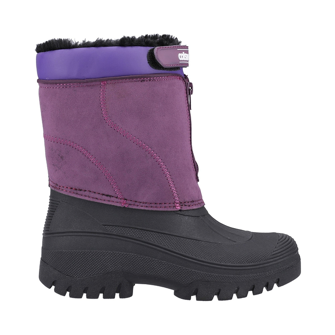 Cotswold Venture Unisex Waterproof Winter Boot - Purple